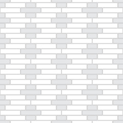 Brickwork texture seamless pattern. Decorative appearance of Flemish brick bond. Cruciform masonry design. Seamless monochrome vector illustration.