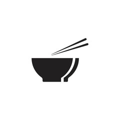 bowl food vector icon