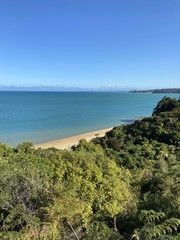 Plage du parc Abel Tasman, Nouvelle Zélande	