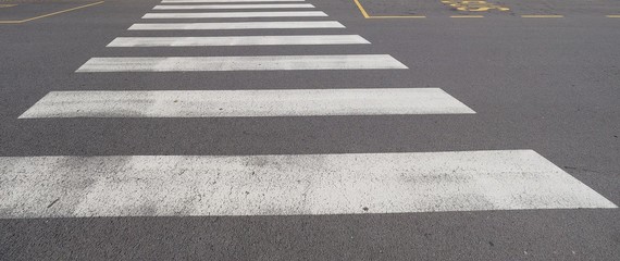 zebra crossing sign