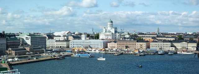 Helsinki Old Town Panorama