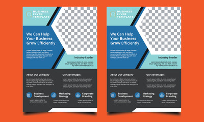 business flyer, design, template, web, concept, illustration, blue, diagram, abstract, banner, layout, website, chart, marketing, process, creative,  identity, computer, internet, label, paper, manage