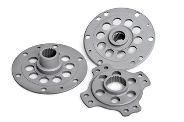 brake disc isolated on white background