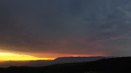 atardecer