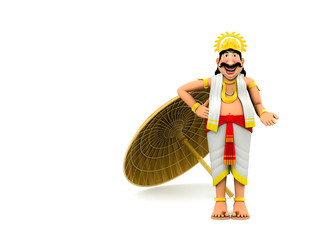 The legend of King Mahabali is the most popular and the most fascinating of all legends behind Onam. Onam celebrates the visit of King Mahabali to the state of Kerala every year.
