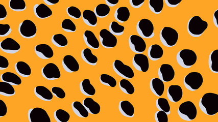 Jaguar, leopard, cheetah, panther, background , vector.