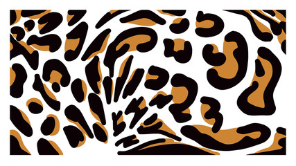 Jaguar, leopard, cheetah, panther, background , vector.