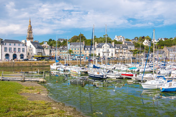 Fototapeta na wymiar Port of Binic in Brittany, France
