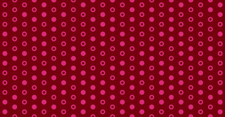 Abstract Color Halftone Dots generative art background illustration