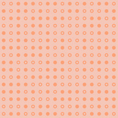 Abstract Color Halftone Dots generative art background illustration