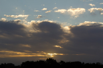 Obraz premium clouds at sunrise