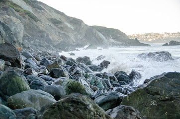 rocks on the beach