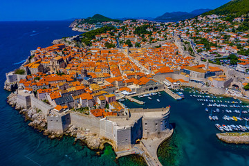 Dubrovnik aus der Luft | Kroatien von oben | Dubrovnik mit der Drohne