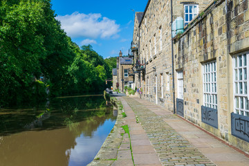 Canal in Hebden Bridge