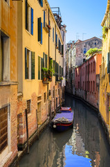 Streets, canals and architecture of Venice.