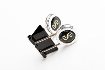 Document Clip With Dollar Sign Handle