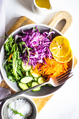 Healthy salad concept