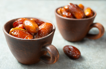 Dried Medjoul date fruit