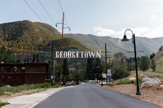 Georgetown Sign In Colorado