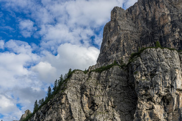 Dolomites mountains detail, Italy
