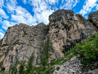 Dolomites mountains landscape, Italy