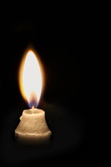 candle in the dark