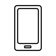 smartphone device line style icon