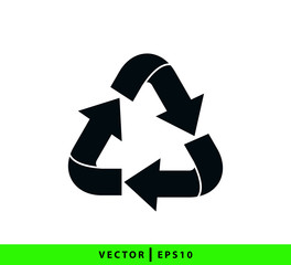 Trash can icon vector logo design template