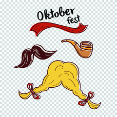 oktober fest icon symbol celebration vector