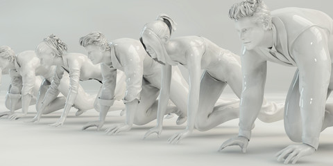 Obraz premium Business People