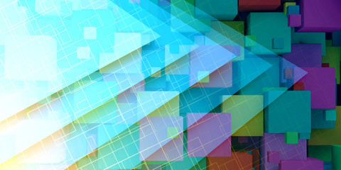 Futuristic Science Background