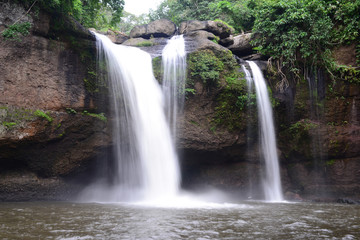 Haew Suwat Waterfall  (Nam tok  Haew Suwat)  KHAO YAI NATIONAL PARK