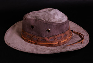 cowboy hat isolated on white