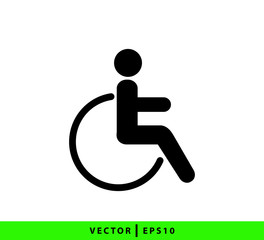 People toilet icon vector logo design template