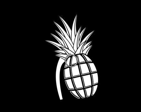 Simple pineapple grenade