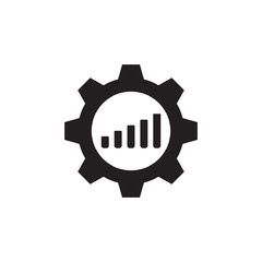 network settings icon, Technology icon vector