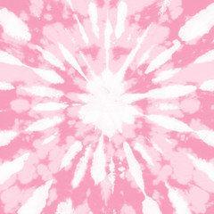 Pink Tie Dye background. - 373036566