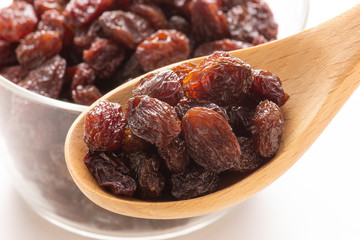 レーズンのクローズアップ