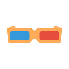3d Goggle Icon