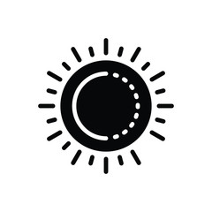 Black solid  icon for contrast 