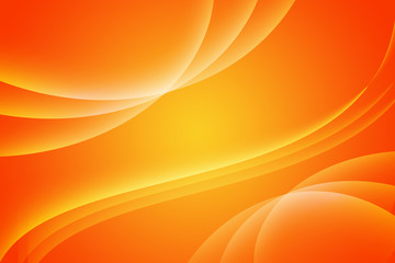 Abstract bright orange  gradient  wuth dynamic  flowing  innovation background. Ideal for design, card, brochure or more use. etc., 