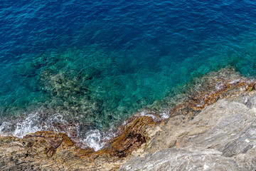 sea and rocks