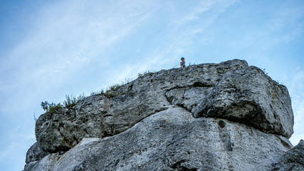 wspinaczka na skałkach 