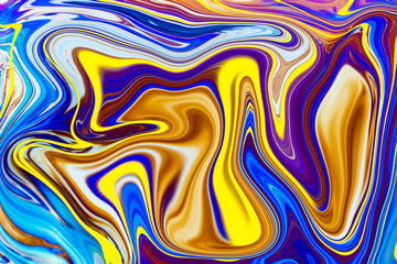 Abstract  modern colorful flow background. Wave color Liquid shape, art concept 