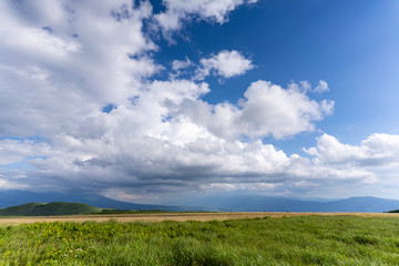 霧ヶ峰高原の景色