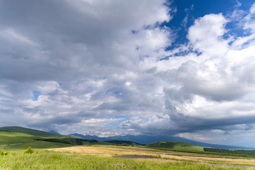 霧ヶ峰高原の景色