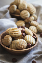 Almond and Hazelnut Butter Cookies