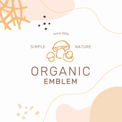 Organic Style Emblem