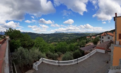 Chianche - Panoramica dal borgo