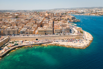 Aerial View of Valletta, Malta
